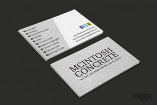 Business Card Design Narre Warren - Macintosh Concrete